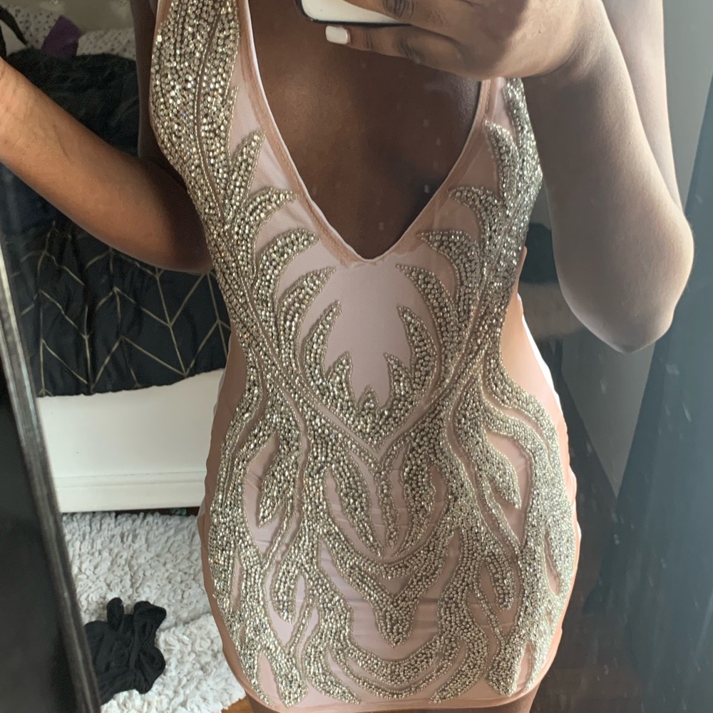 custom bling dress